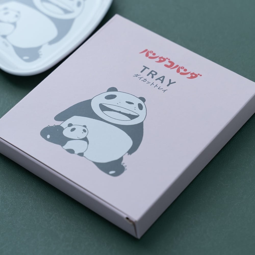 パンダコパンダ メラミンダイカットトレイ スマイル（8690） | す