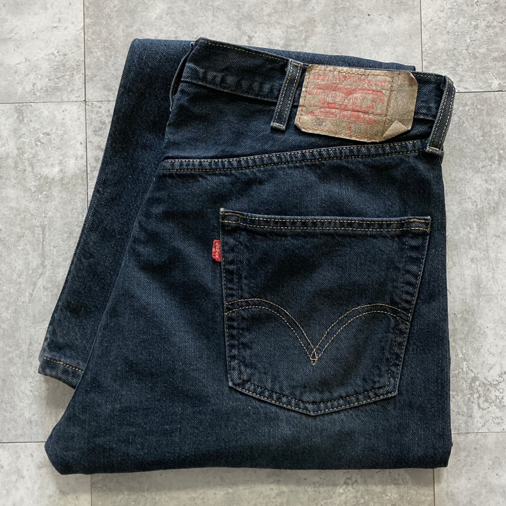W34 L36】90's US.Levis 501 リーバイス サンアンジェロ工場(552