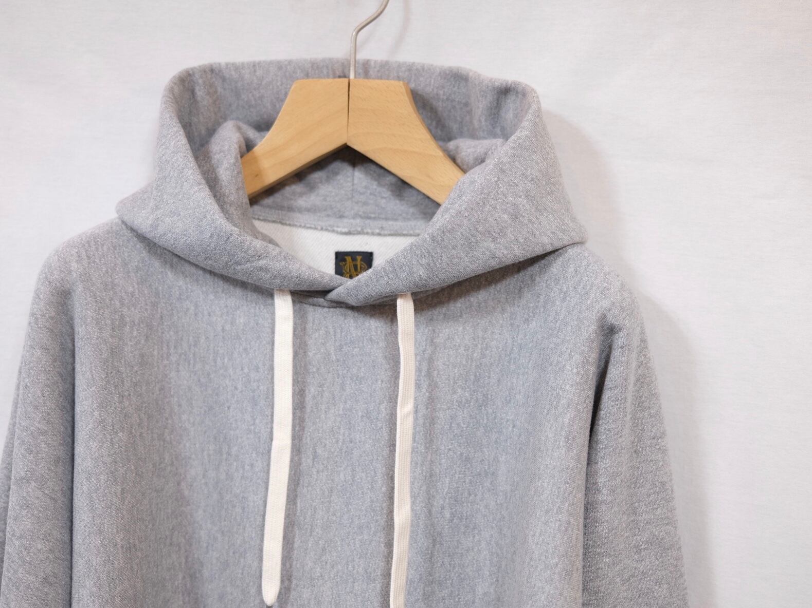 Men's BATONER”TWISTLESS YARN LOOPWHEEL PULL PARKER GRAY” | Lapel