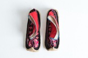 チベット刺繍の靴