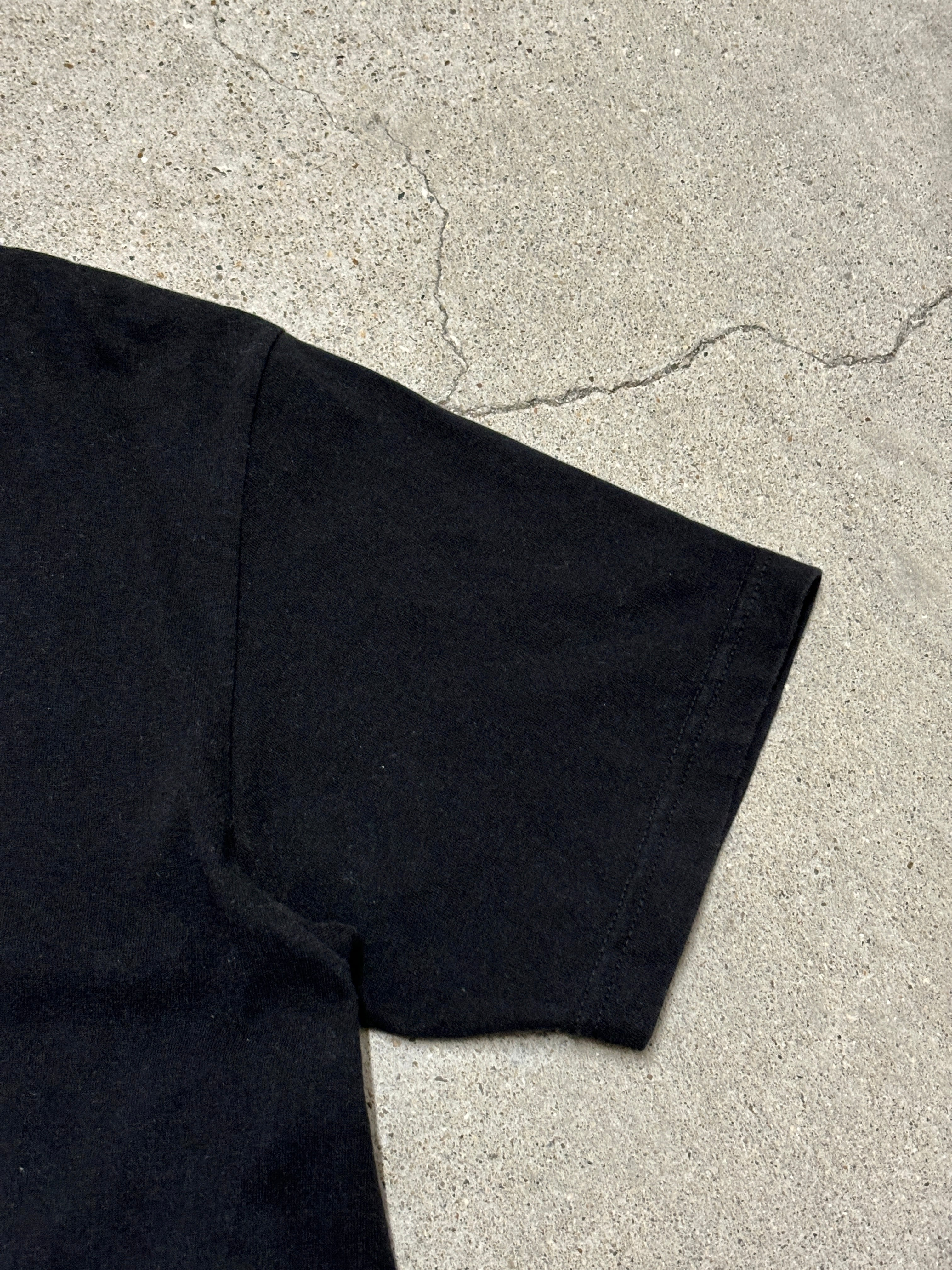 00s STUSSY × FUTURA/World Tour print Tee/L/ワールドツアープリントT