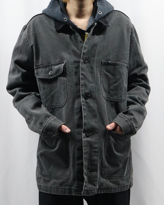 Corduroy Collar Denim Jacket