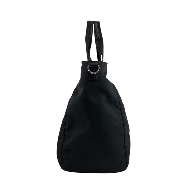 PRADA プラダ トートバッグ ブラック トライアングルロゴ ナイロン 2way フロントファスナー vintage ヴィンテージ オールド 5t57j2