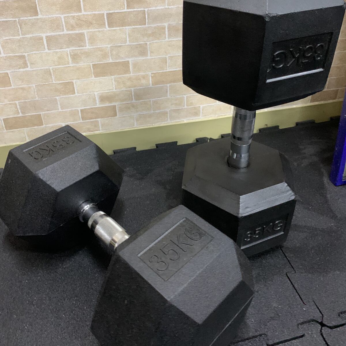 値下げしました ラバーヘックス ダンベル 70kg 2個 【公式通販】