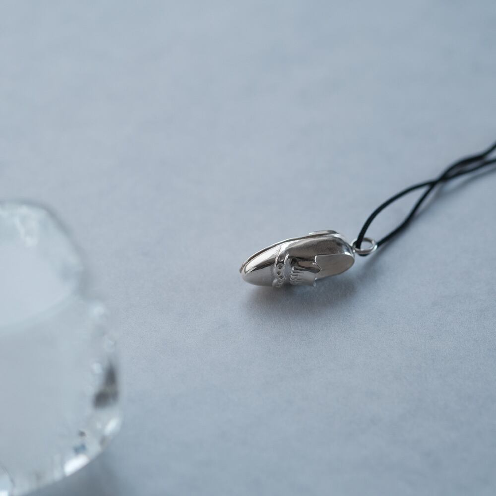 ウィングチップ ミニチュア 靴 ネックレス シルバー925 | クラウド