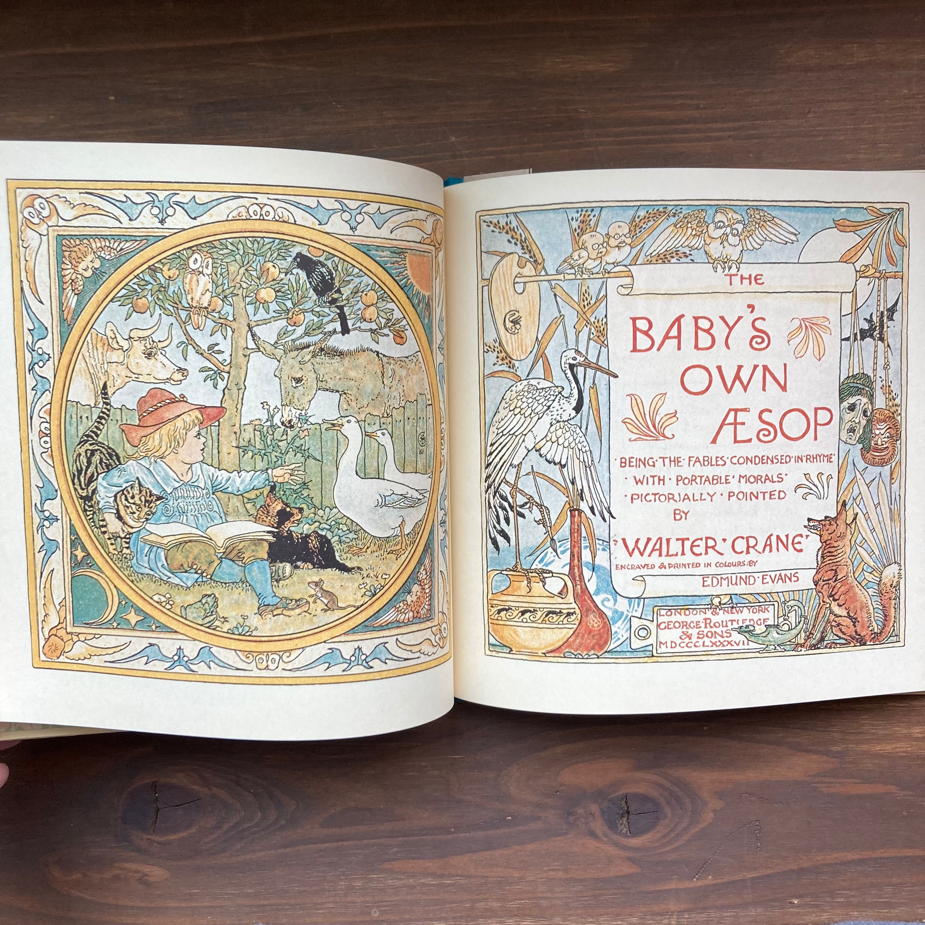 BABY'S OWN AESOP（幼子のイソップ） -WALTER CRANE-