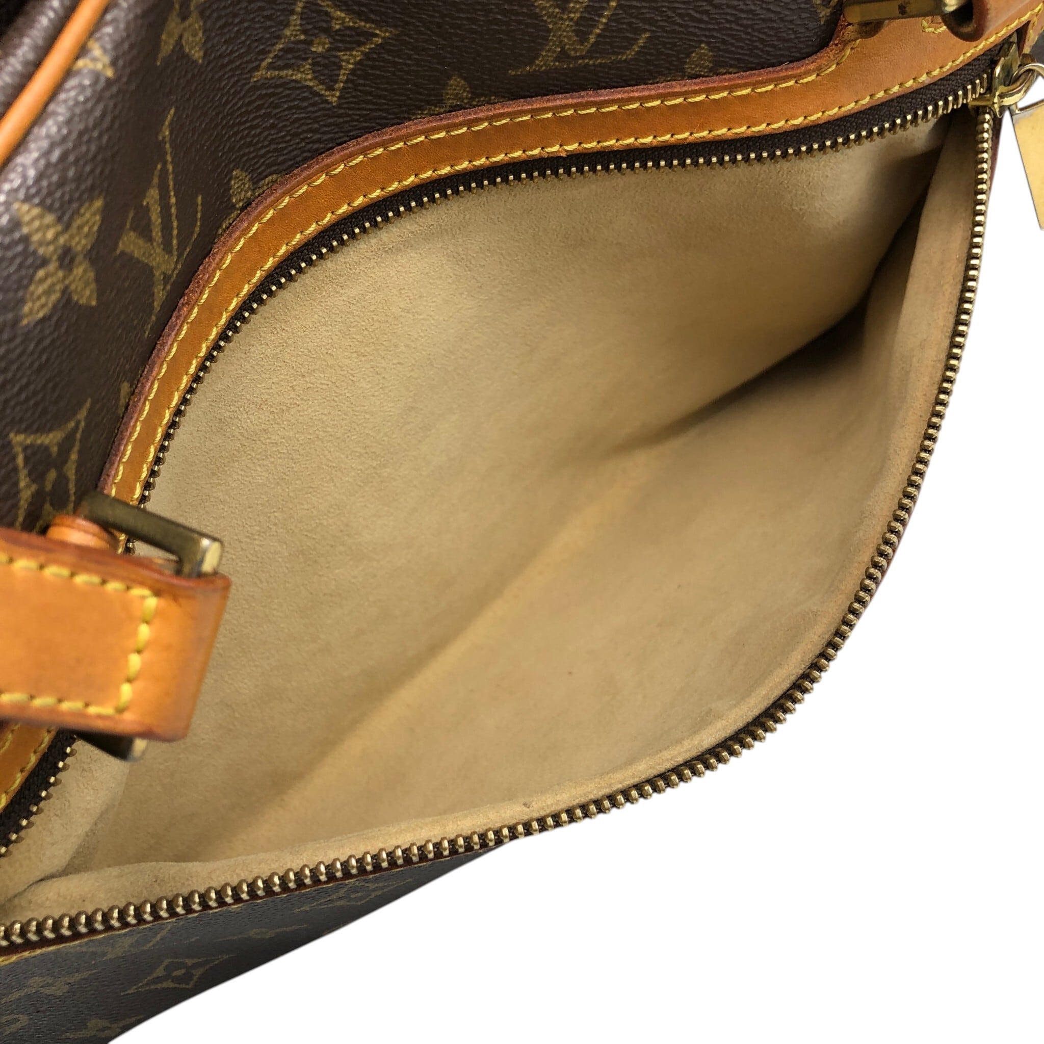 LOUIS VUITTON ルイヴィトン モノグラム トートバッグ ブラウン PVC