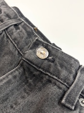 80s Levi’s 505 BLACK DENIM PANTS MADE IN USA Size W36L30→W35L29.5