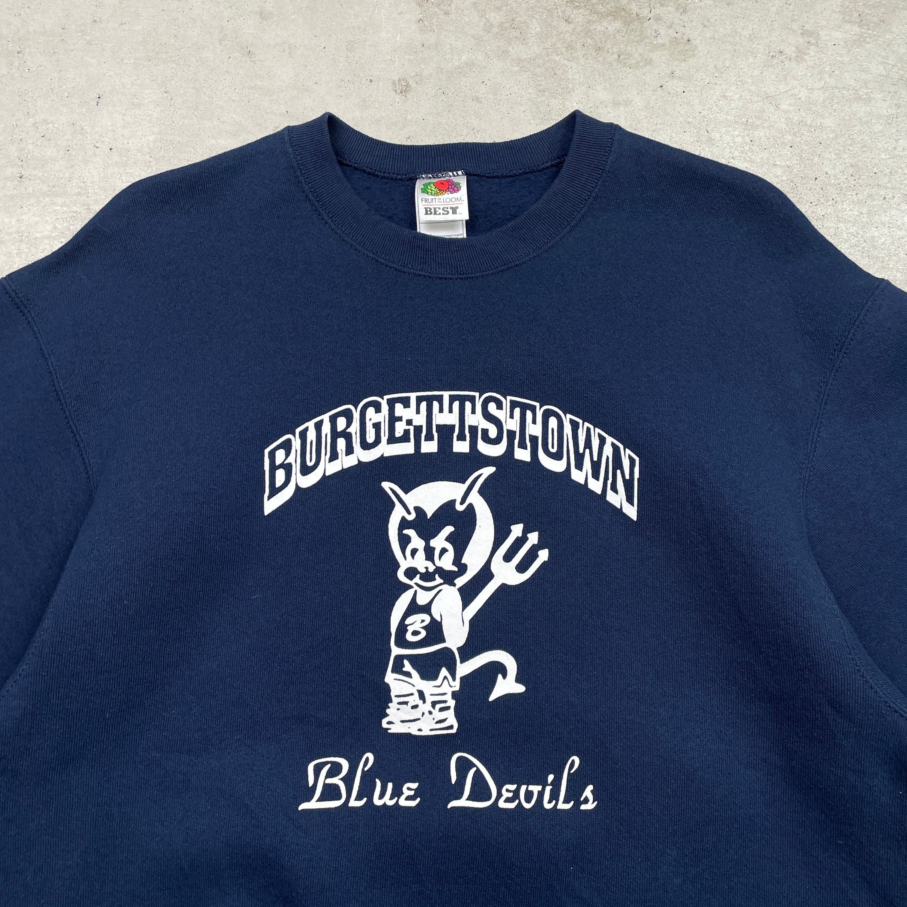 90年代〜 デビルプリント スウェットシャツ メンズXL 古着 90s 00s Y2K