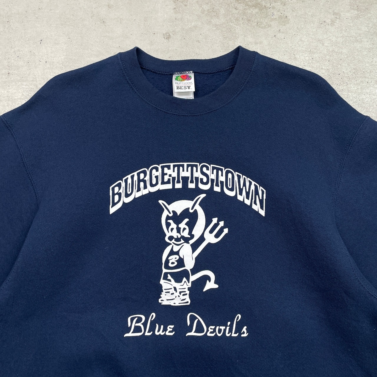 90年代〜 デビルプリント スウェットシャツ メンズXL 古着 90s 00s Y2K 