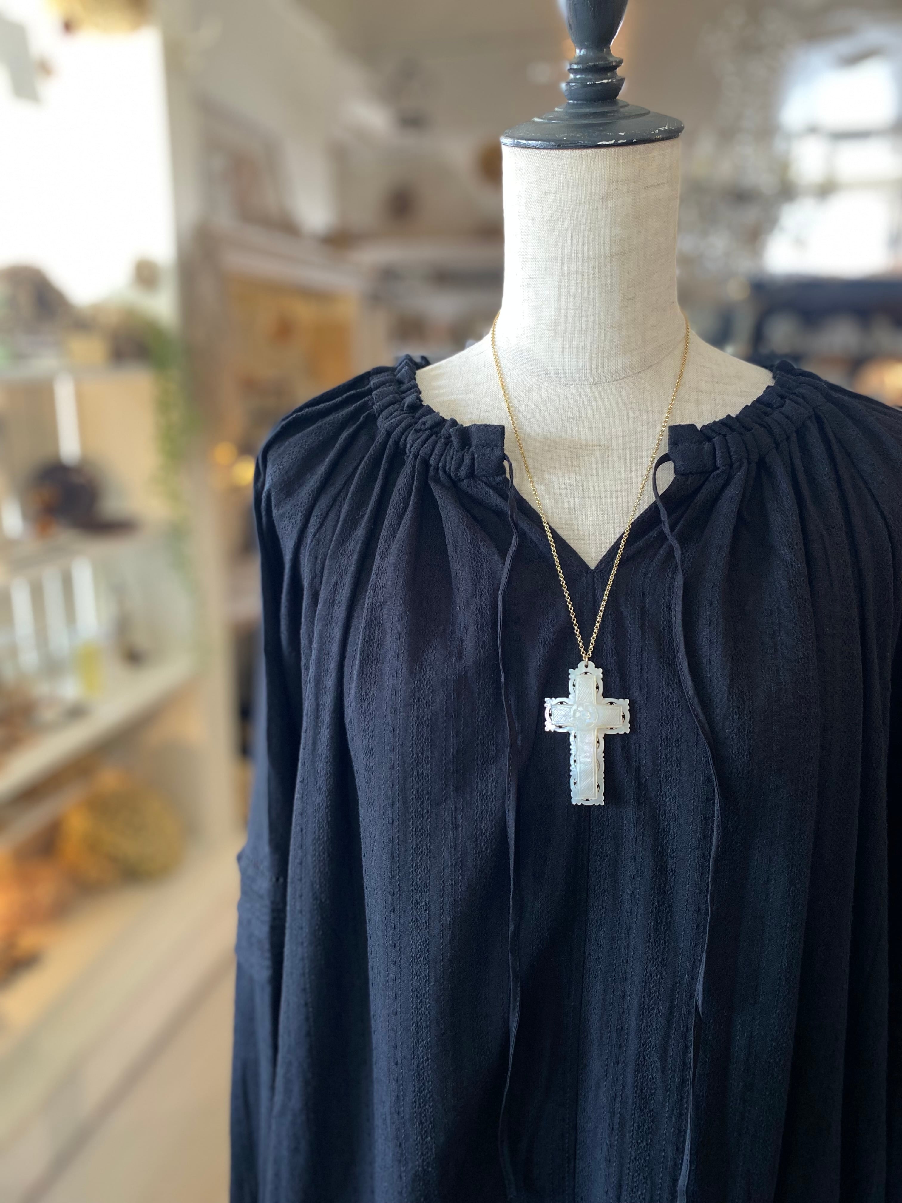 ベツレヘムパール クロスペンダント | Milfy(ミルフィ)