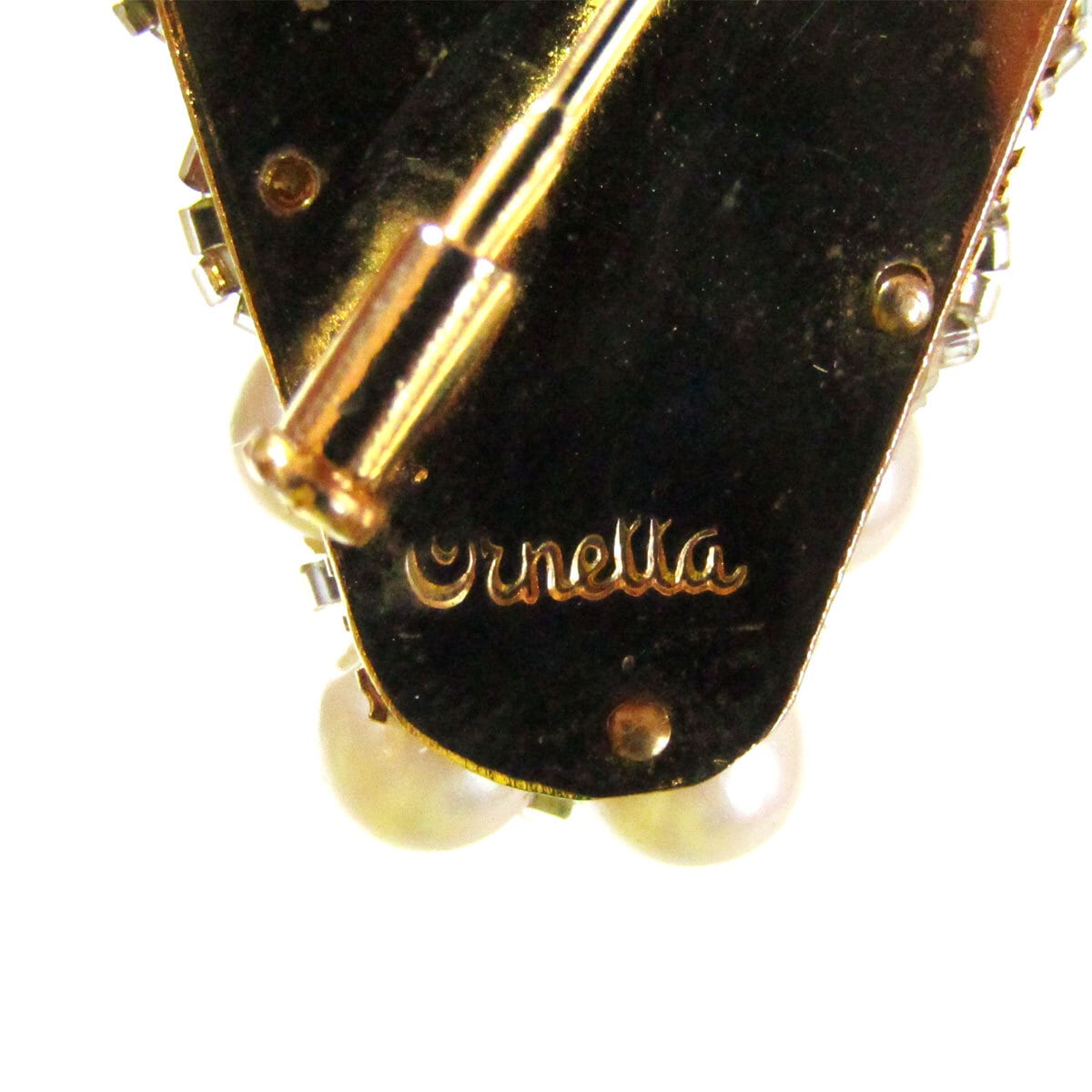 Italy 「Ornella Bijoux」 Vintage flower basket brooch | PANIC ART