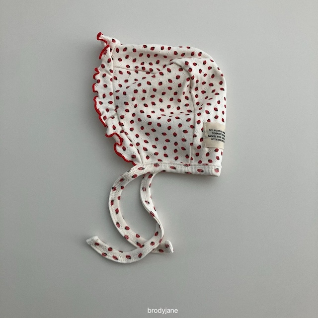 【取寄】brodyjane|jacquard berry bonnet|ジャカードベリーボンネット|FREE|baby|26 autumn