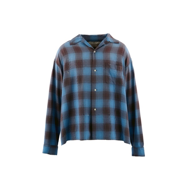 【SAINT Mxxxxxx】RAYON SHIRT/CHECKSM-MK8-0000-044