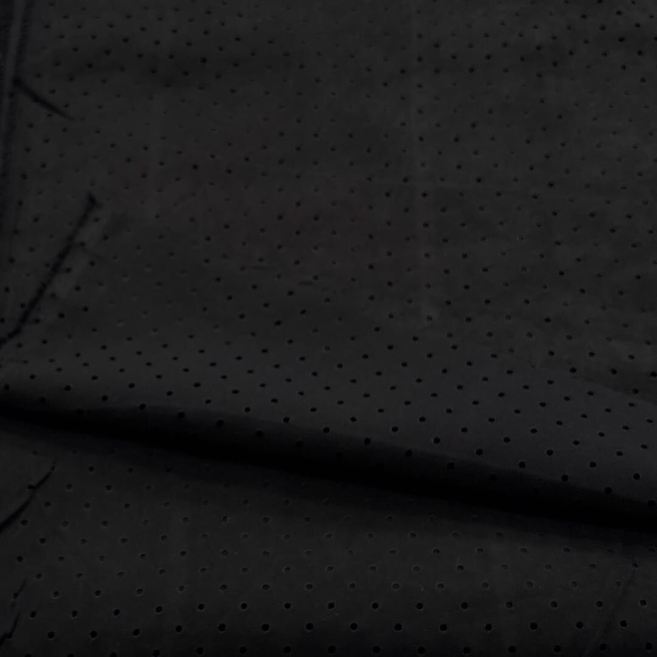 TC267◆2.5m◆L◆ポリエステル100%メッシュスエード生地◆ブラック