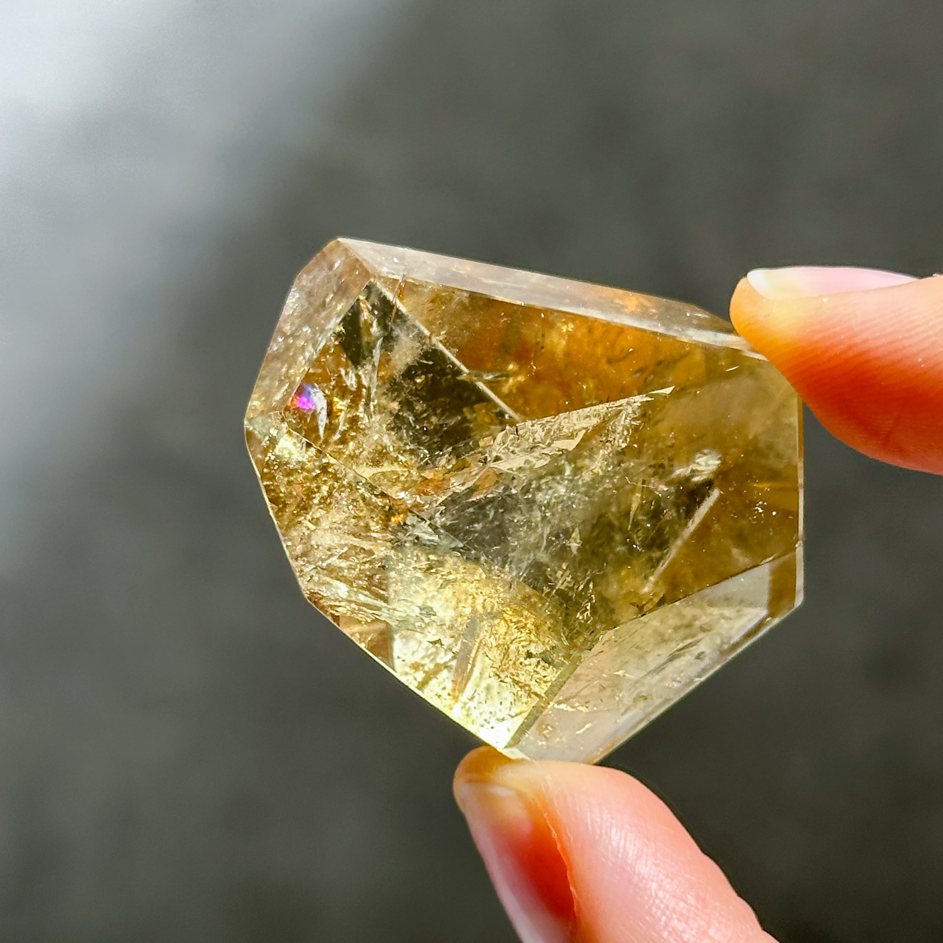シトリン（黄水晶） フリーフォーム03◇ Citrine ◇ 天然石