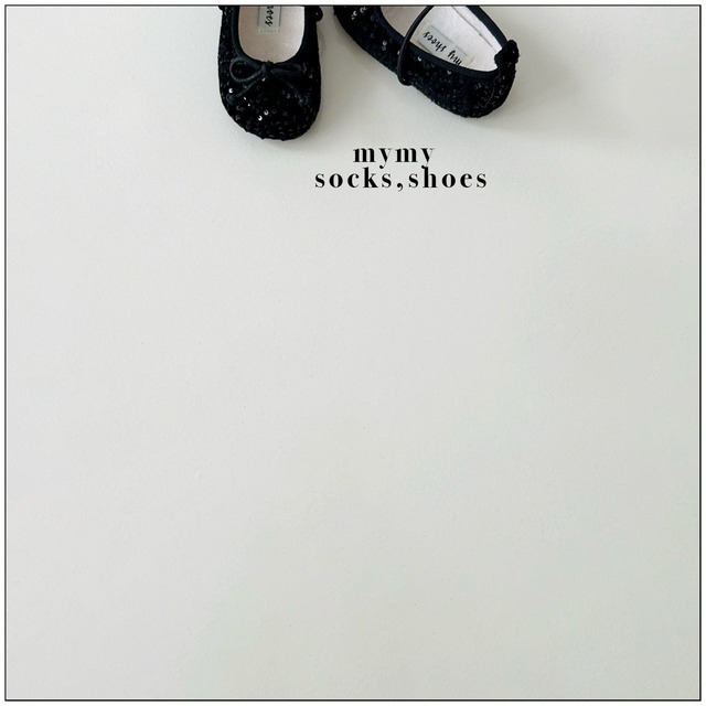 予約 elegant shoes - black [ my my ]