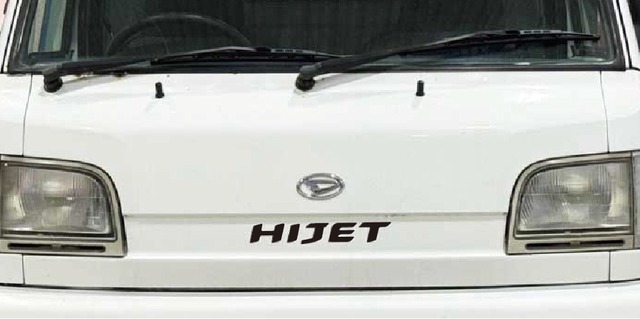 HIJET カーボンラッピングフィルムデカール / ブラックカーボン