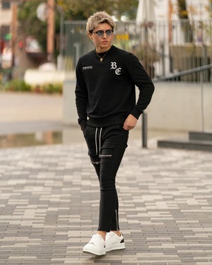 BELINDA TECHNIQUE PREMIUM SWEAT BLACK【BEL25-010】