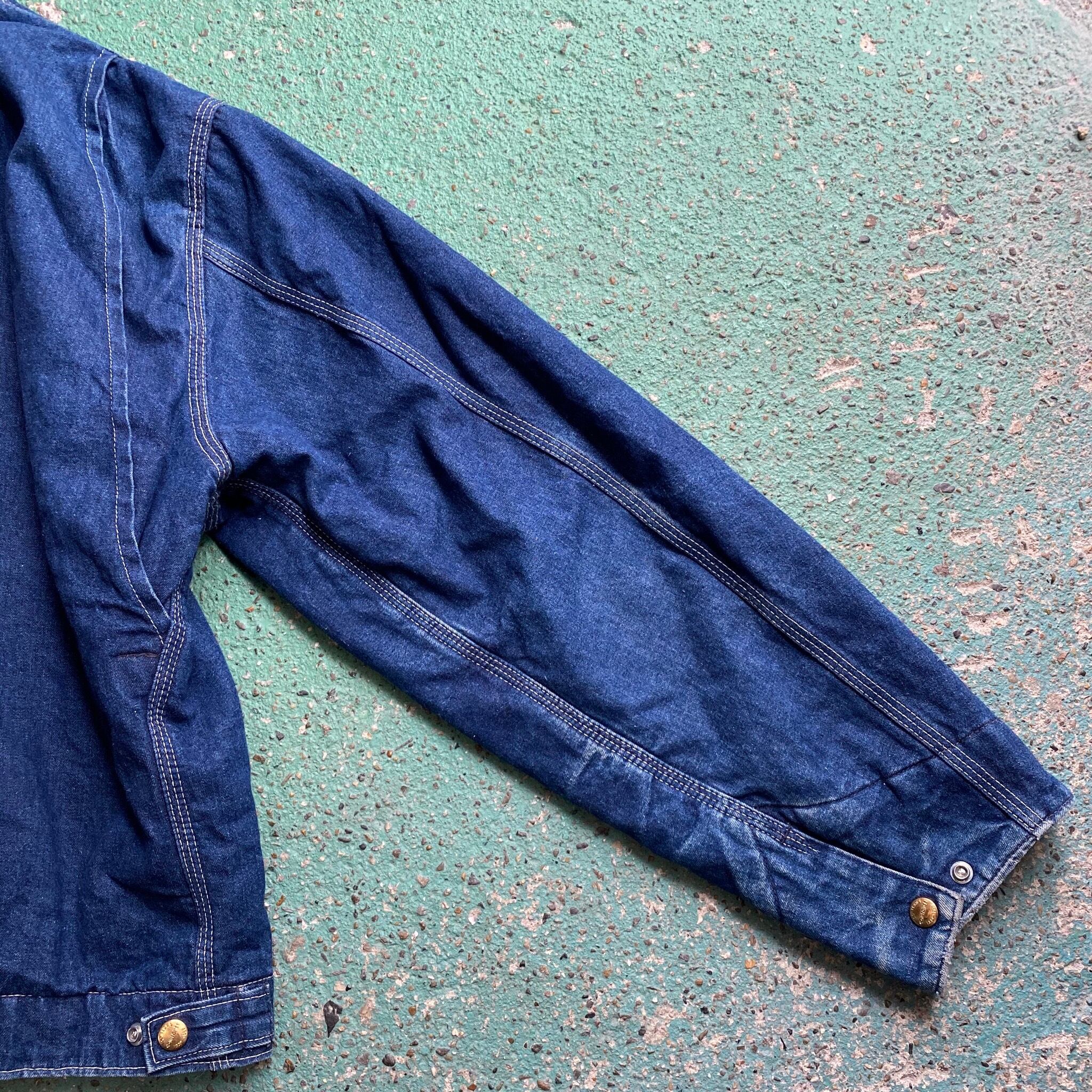 80年代 ビンテージ Carhartt カーハート デニム デトロイトジャケット