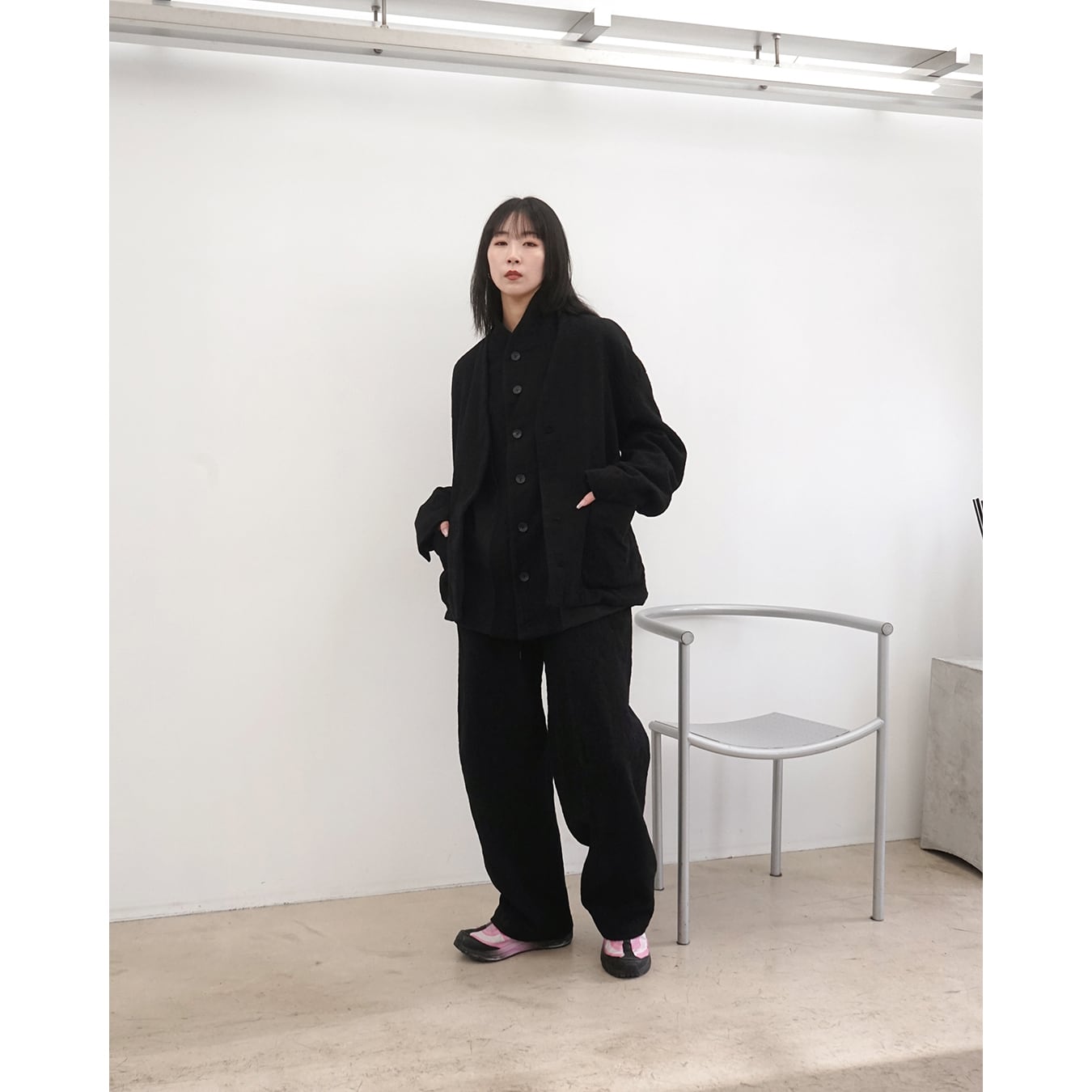 The Viridi-anne] (ザヴィリディアン) VI-3898-06 EMBROIDERED TWIL