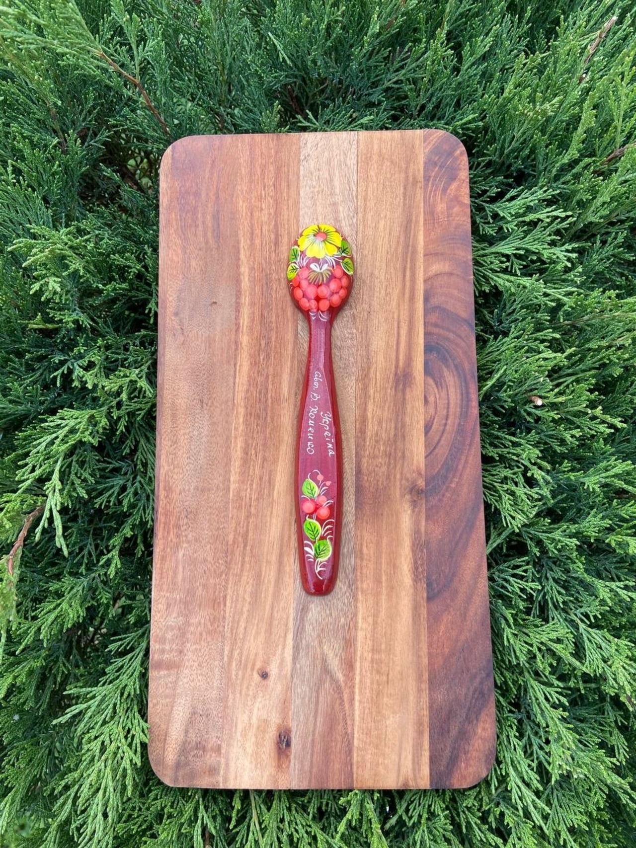 ペトリキフカ・スプーン（ホメンコ）18cm - 9