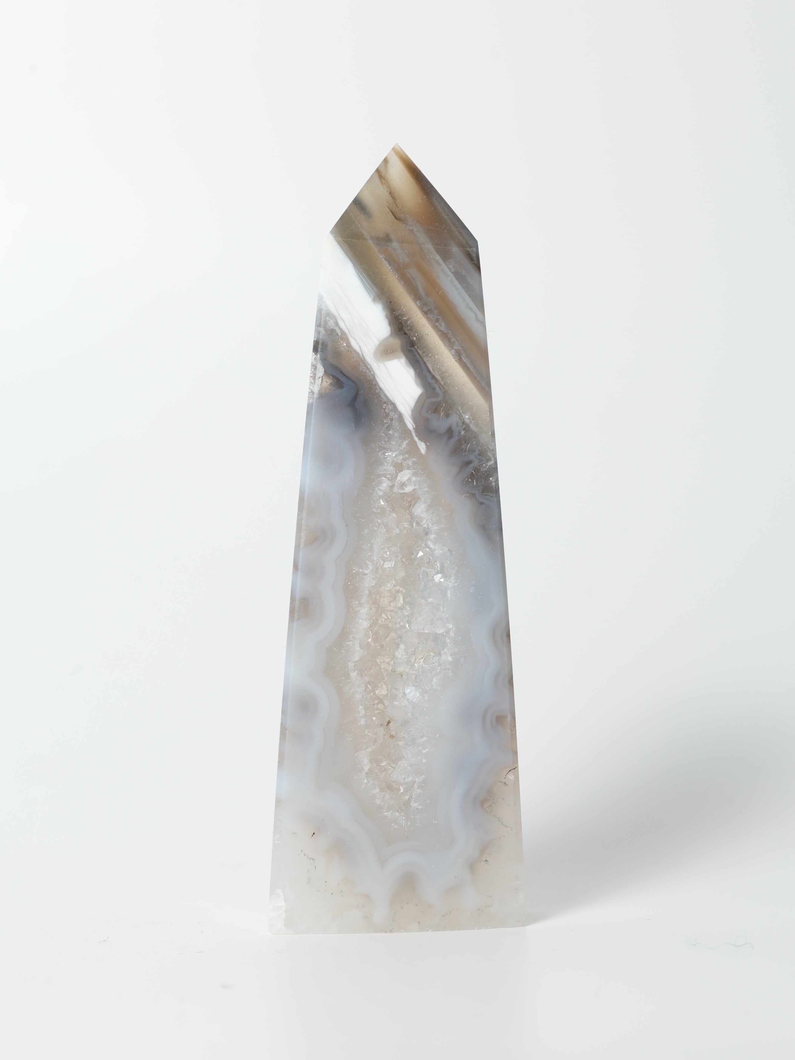 CRAZY LACE AGATE TOWER | MEXICO | acenus | 天然石・インテリア