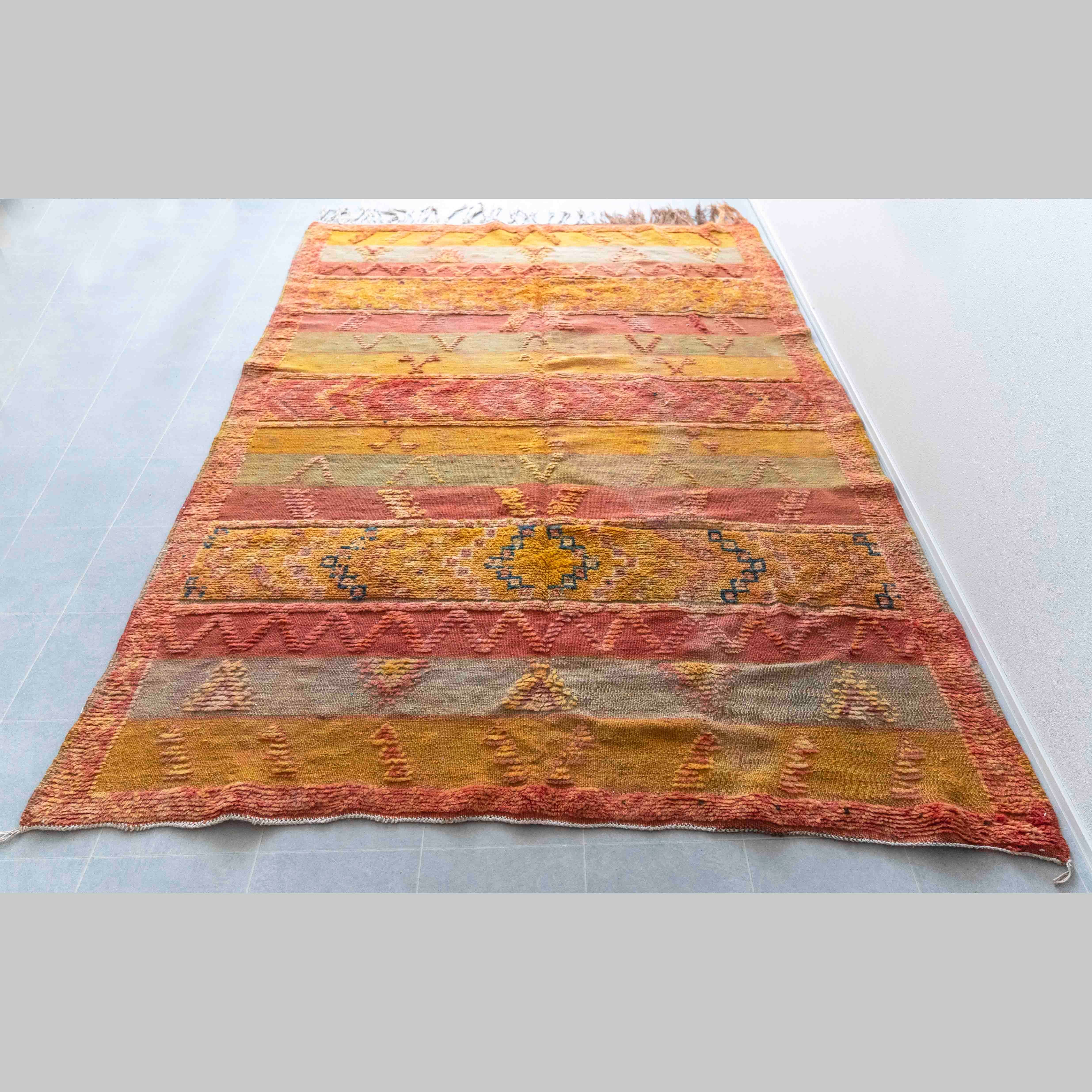 Vintage】モロッコ・ヴィンテージラグ L-5 