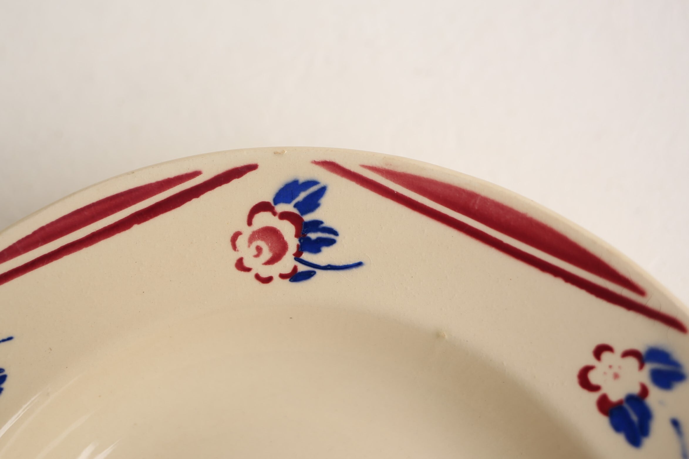 フランス アンティーク ヴィンテージ K&G LUNÉVILLE リュネヴィル 深皿
