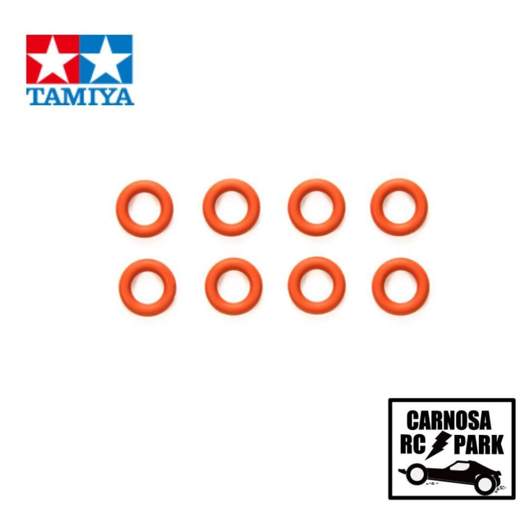 連絡用 TAMIYA タミヤ】ギヤデフ用5mm Oリング 赤・8［42259〕 | CARNOSA RC SHOP