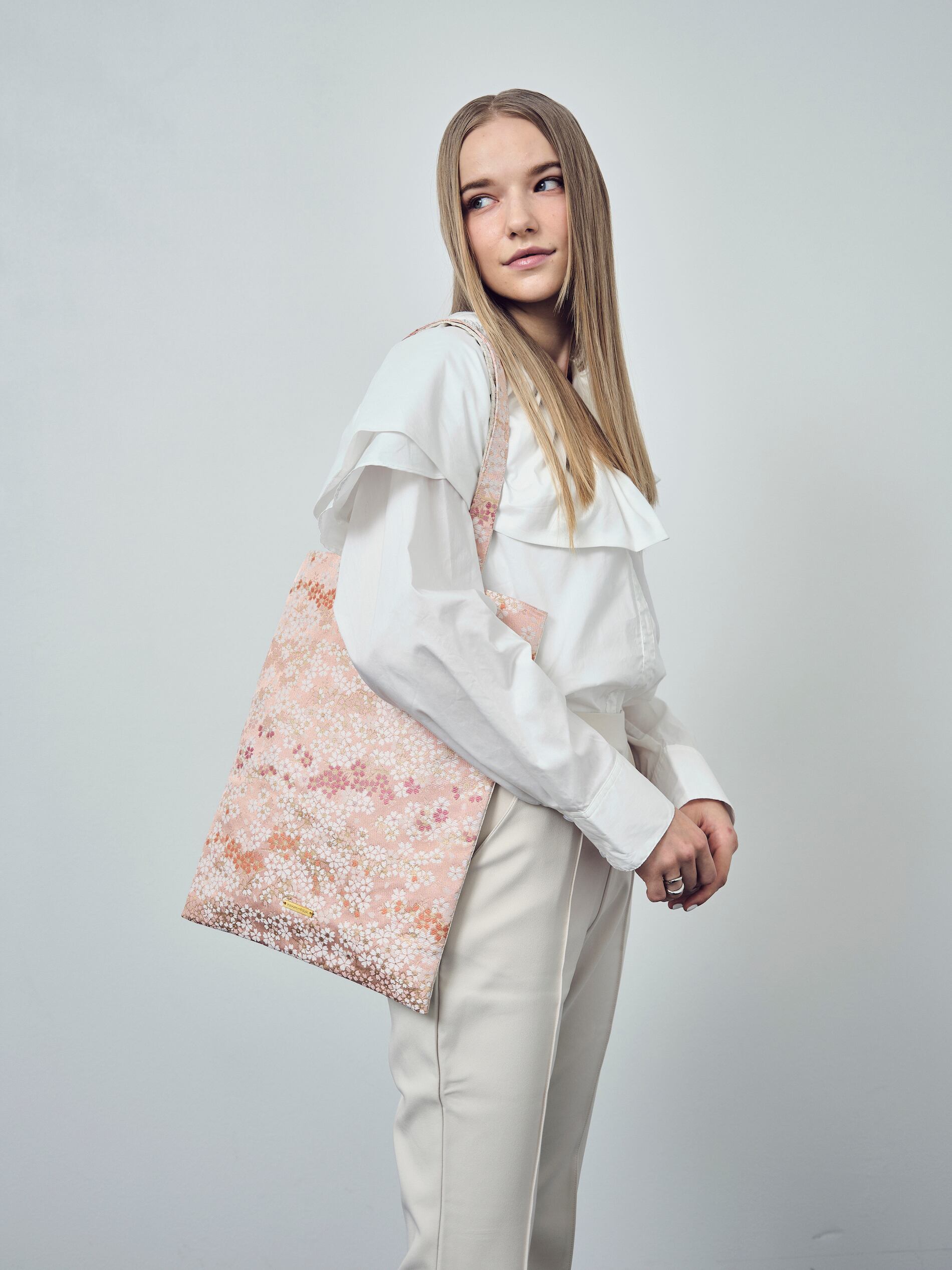 うな　22fabric使用　バッグ　ハンドメイド How to make a simple, easy-to-use, and stylish adult tote