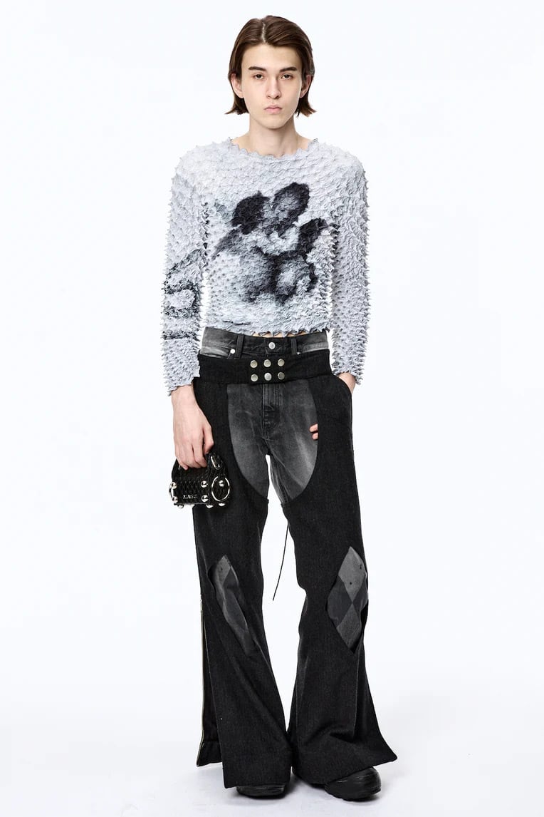 25AW】MASU SPIKY ANGEL TOPS (GRAY) M25F9CS007 | IAAAM ONLINE STORE