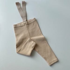 【即納商品】 〇bella bambina〇 Bebe suspender tight pants. [ベビー キッズ 新生児服 韓国子供服 保育園 ]