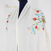 フラメンコ 衣装 まとめ売り セット シージョ ガルガンティージャ 白 刺繍 フレコ 薔薇 花柄 小物 装飾 ホワイト系 フラメンコ衣装 販売 セット売り シージョガルガンティージャ 刺繍入り おしゃれ カジュアル パーティ カラー 白系 レディース フリンジ デザイン シンプル