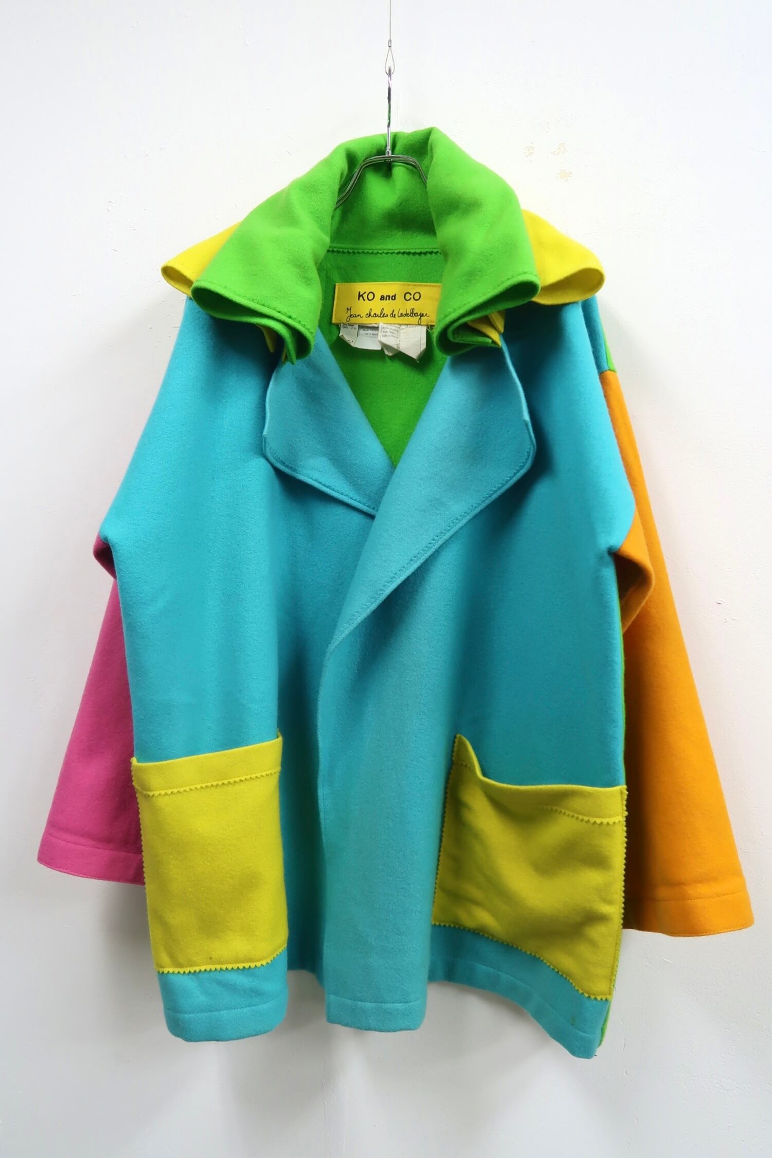 1980s KO and CO Jean-Charles de castelbajac coat | gamustore 1980s KO and CO Jean-Charles de castelbajac coat | gamustore