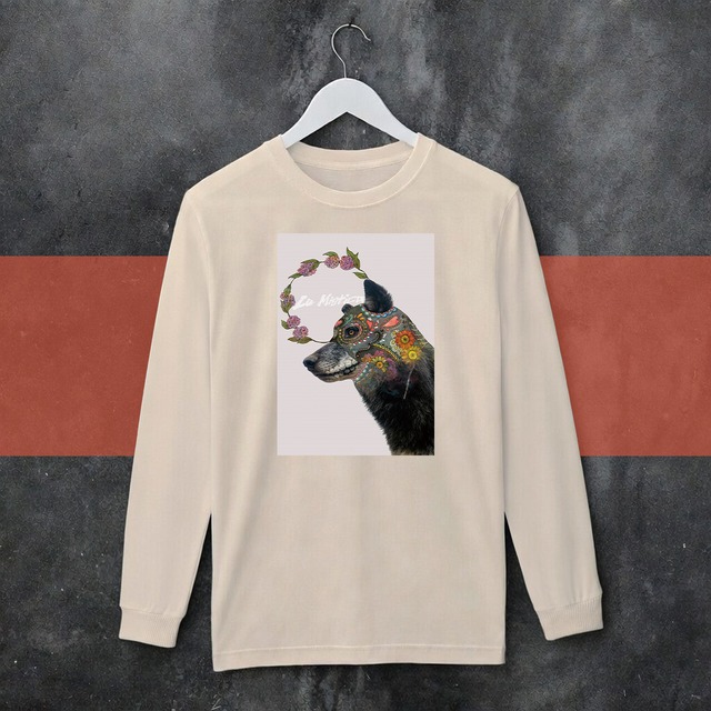 【長袖】Day of the Dead × Lucha Libre <Wolf>