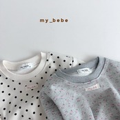 韓国子供服 / Mybebe / ソフトジュリーフリルセット / セットアップ *XS~XL*