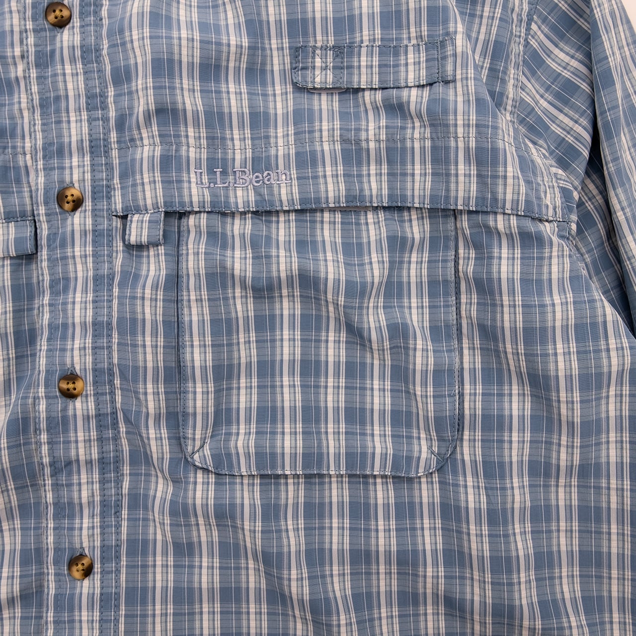 USED】00s L.L.Bean FISHING Check Shirt エルエルビーン フィッシング