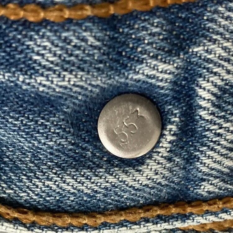 W29 L32】00's US.Levis 501 リーバイス サンベニート工場(553) ボタン