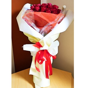 赤薔薇の花束　Rose　bouquet　60ｃｍ以上ロングタイプ