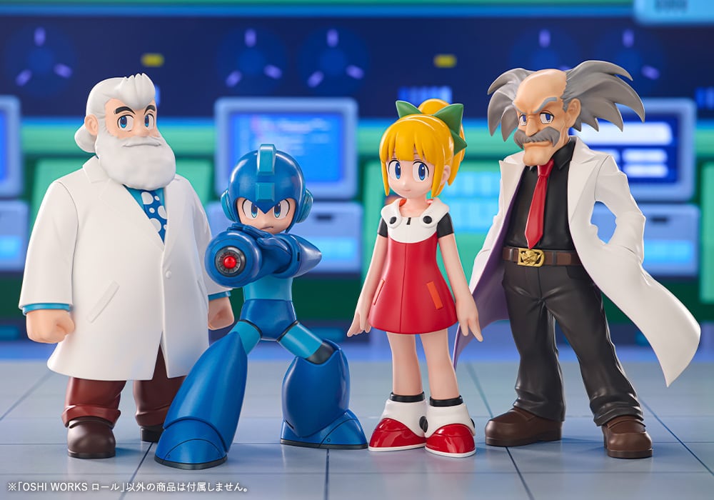ロックマン OSHI WORKS フィギュア ロール | あるじゃんマーケット