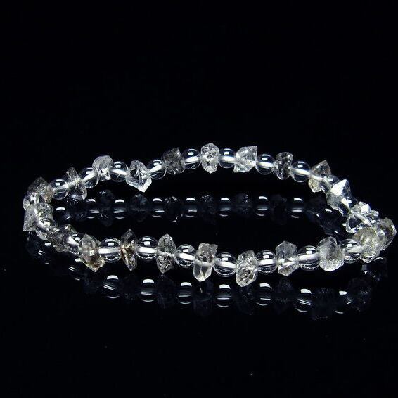 オイルインクォーツ ブレスレット 石油入り水晶 オイルクォーツ [M便 1/10] 111-27203