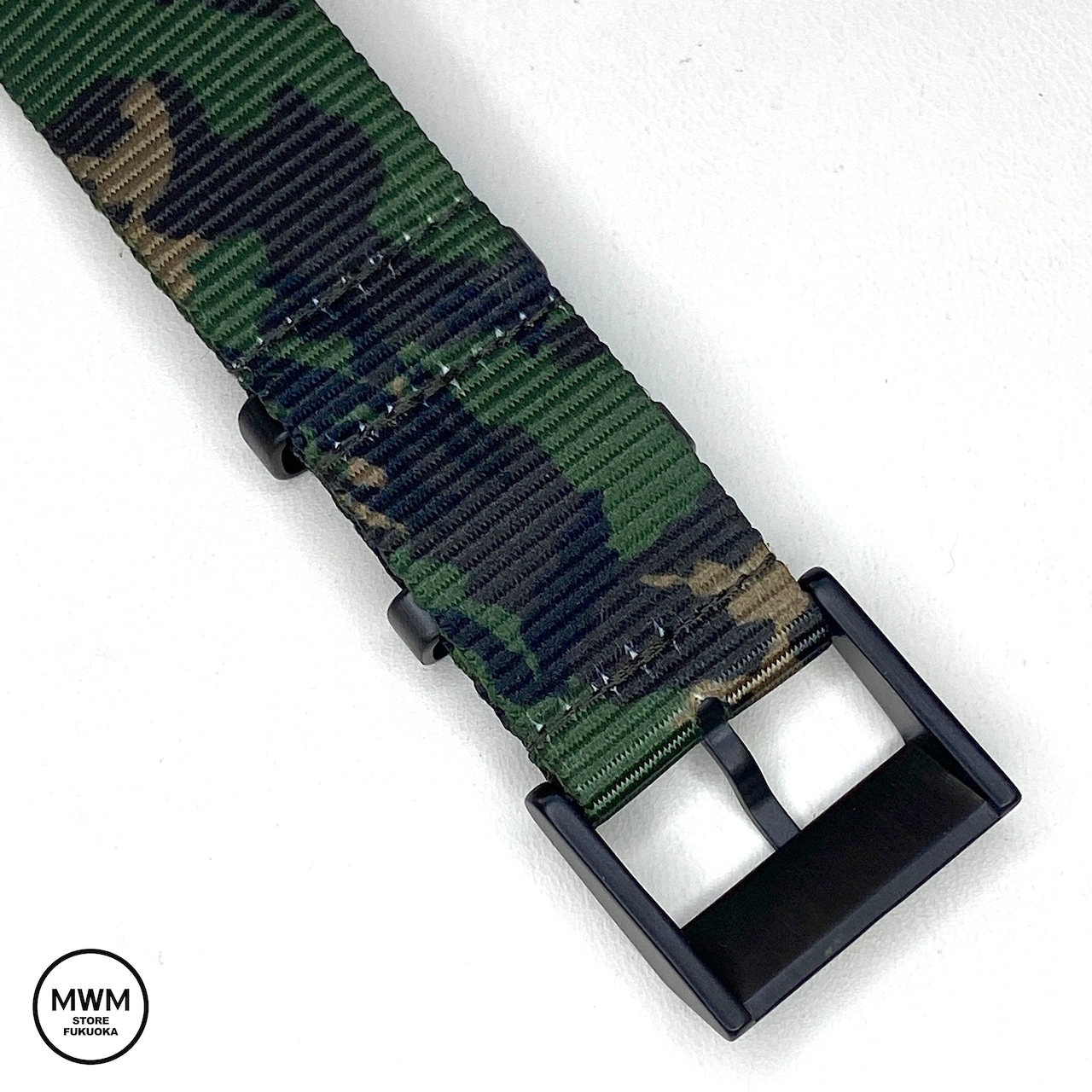 A.D.A.N x MWM NATOストラップ by TAD STRAP  A.D.A.N. CAMO 20mm 腕時計ベルト