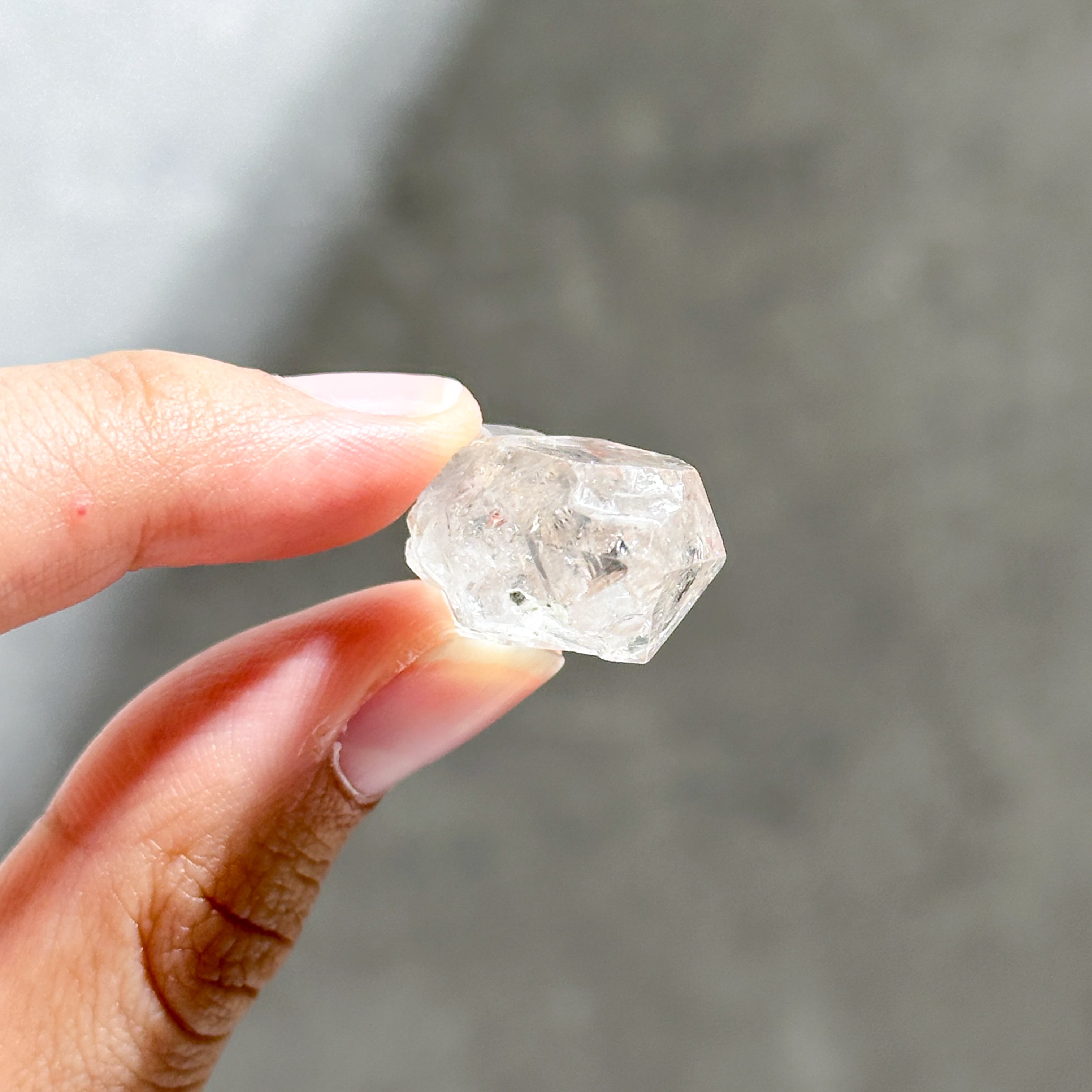 パキスタン産 ハーキマータイプ水晶01◇Herkimer type Clear Quartz