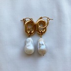  "baroque pearl" Pierce / Earring 