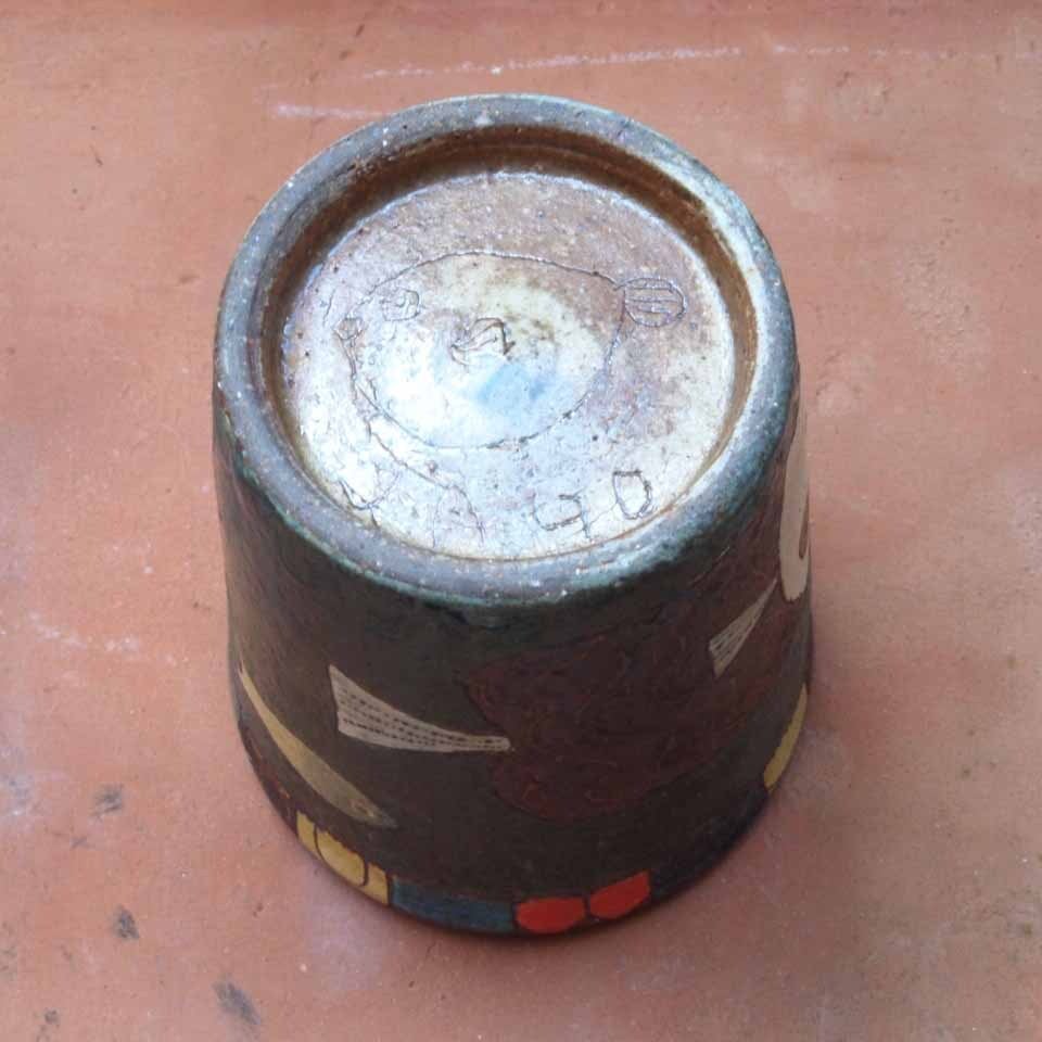 12 矢合直彦（陶）魚のフリーカップ | Galeria Mamica shop