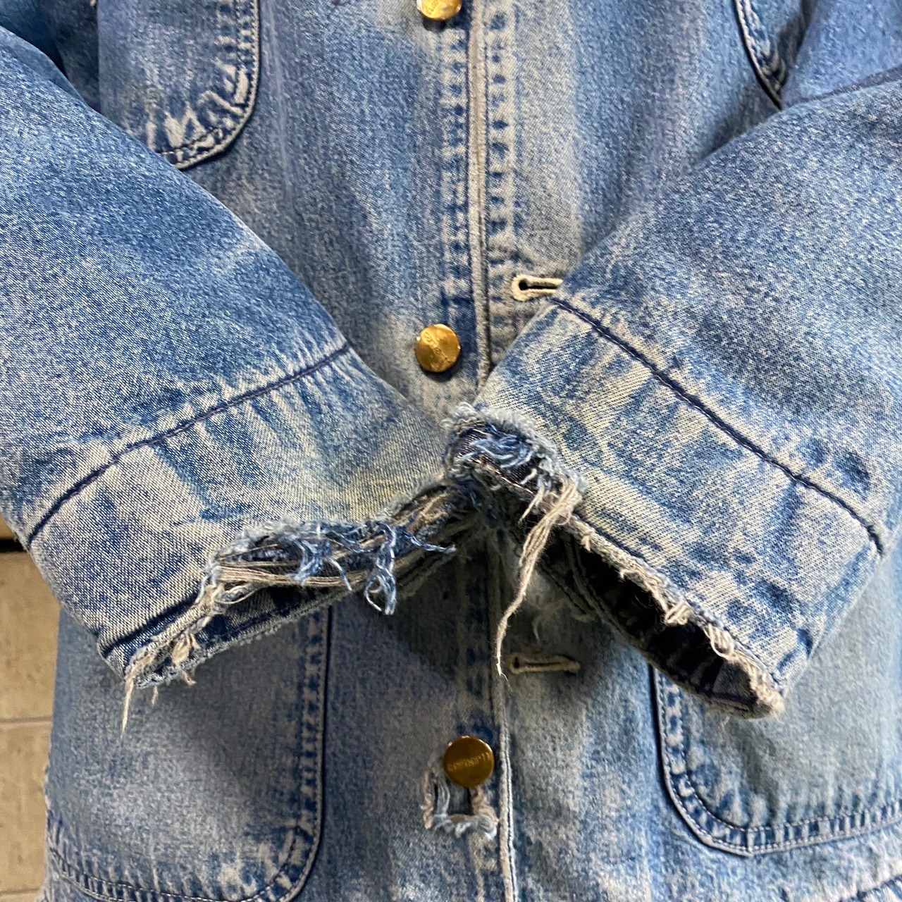 Carhartt カーハート デニム ブランケットライナー ミシガンチョア 