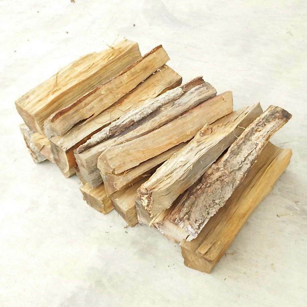 広葉樹ブレンデッド薪バッグ すぐ使える乾燥済み 約30cm（乾燥前約  
