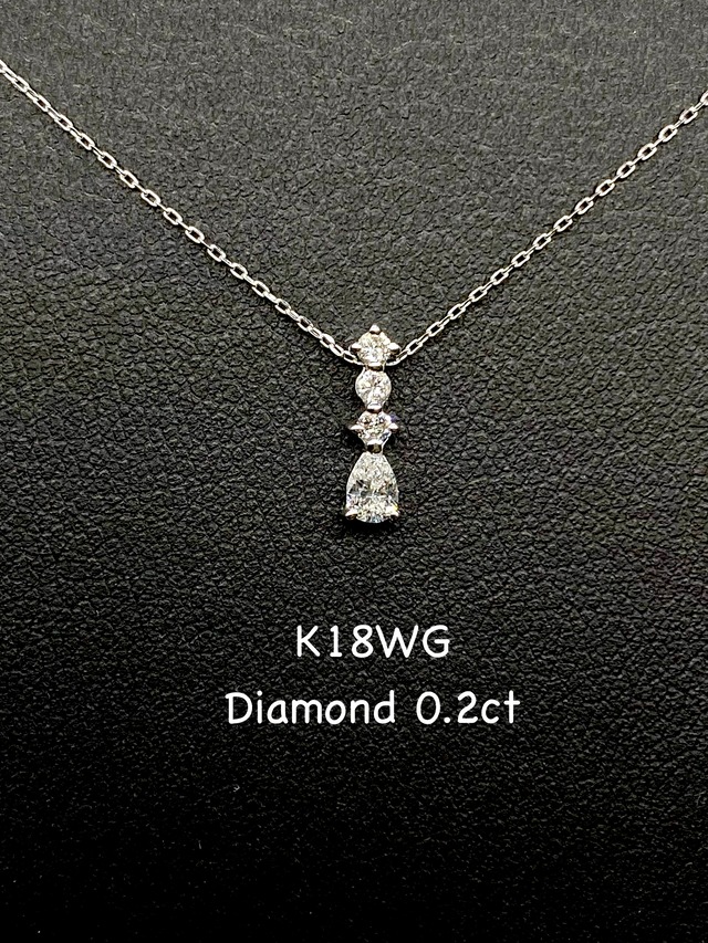 エメラルド/ダイヤモンド 計0.01ct Pt950/950 ネックレス  