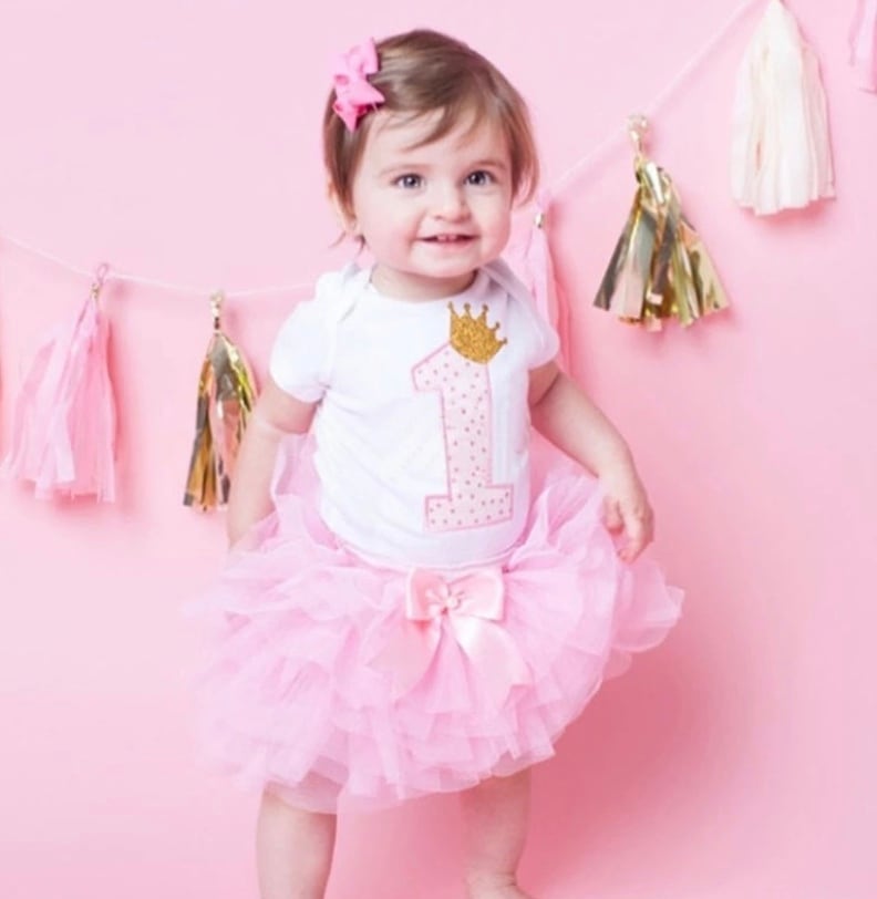 1歳 誕生日ドレス 段々チュール | Tuery kids